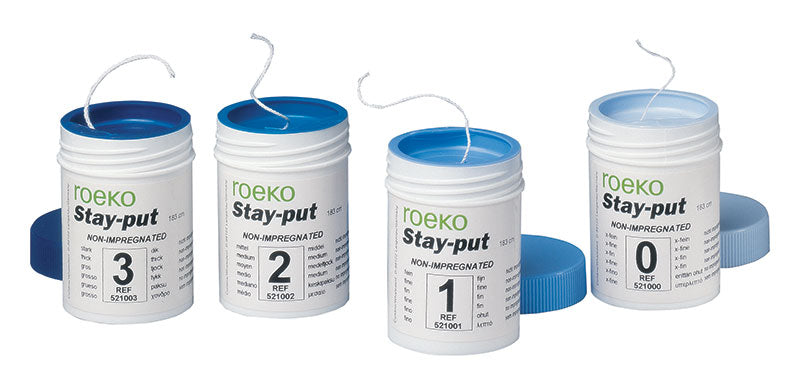 Stay-Put Retraction Cord Size 3 - Thick