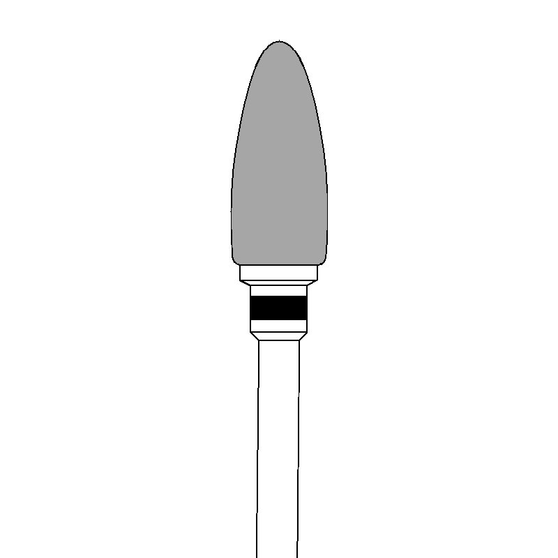 Refills TC Trimmer Cross Cut Bullet Super Coarse