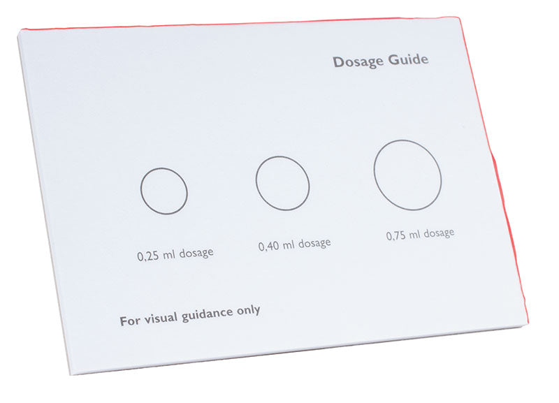 Dosage Guide Pad