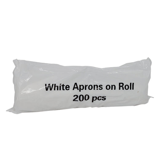 Disposable Apron Roll White 14" (200x 5)