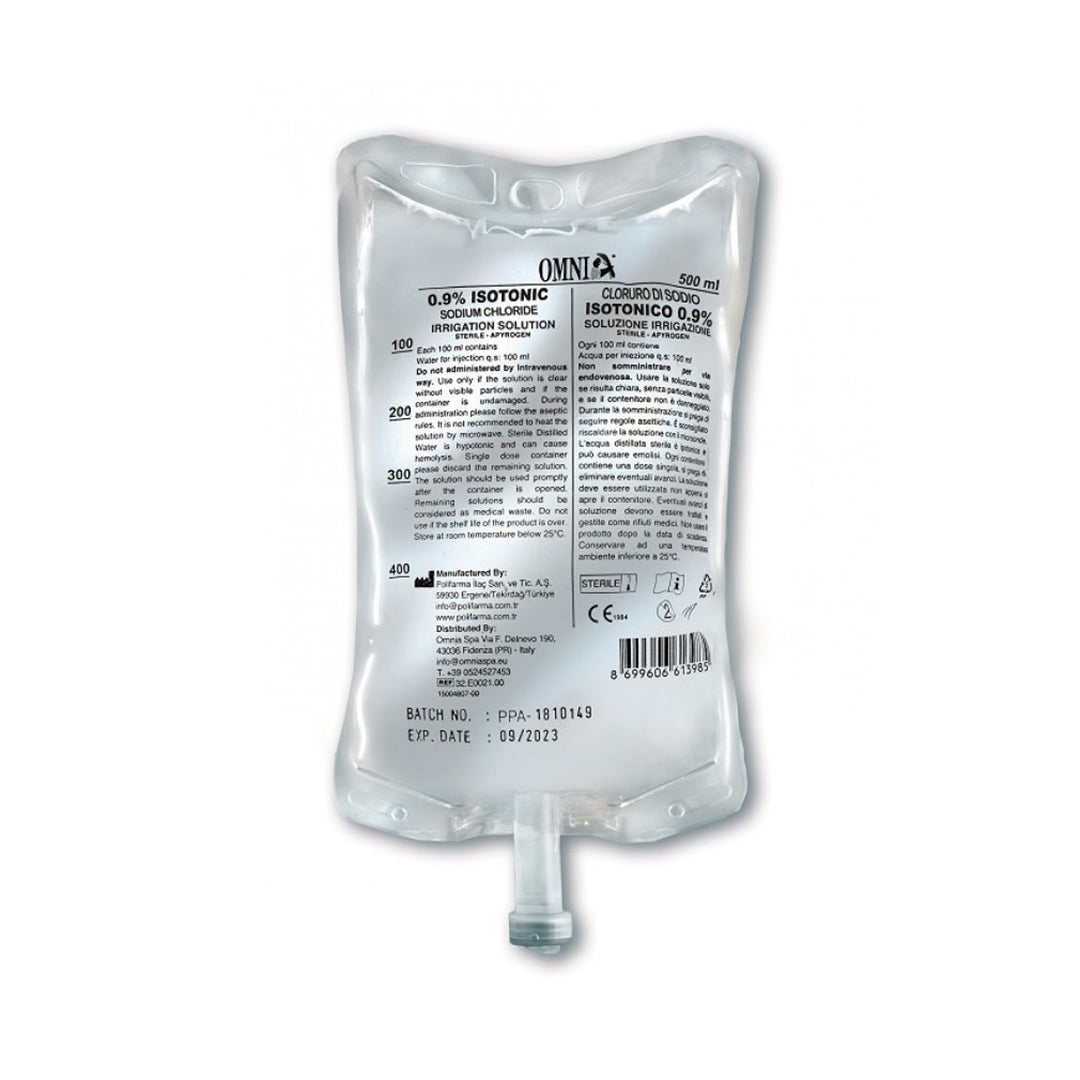 Saline 0.9% Solution 500ml