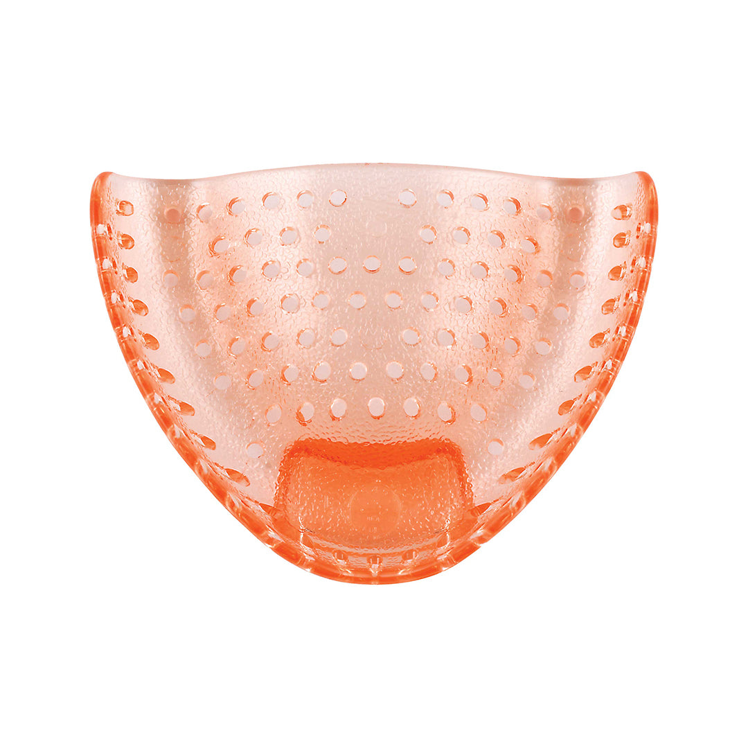 Kiara Impression Trays Edentulous Upper Medium Shallow 5 Orange