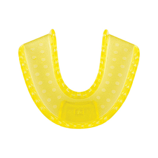 Kiara Impression Trays Lower Large 12 Yellow