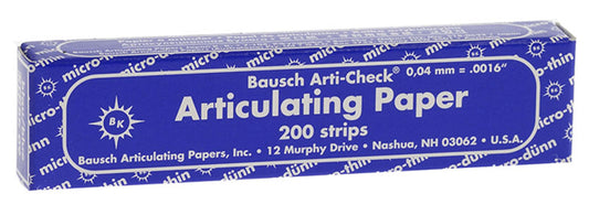 Articulating Paper Blue/Blue BK 09 – Extra Thin 40&#181;
