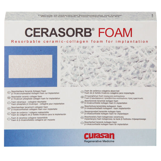 Cerasorb Mouldable Foam 25 x 12 x 4mm 1.2cc
