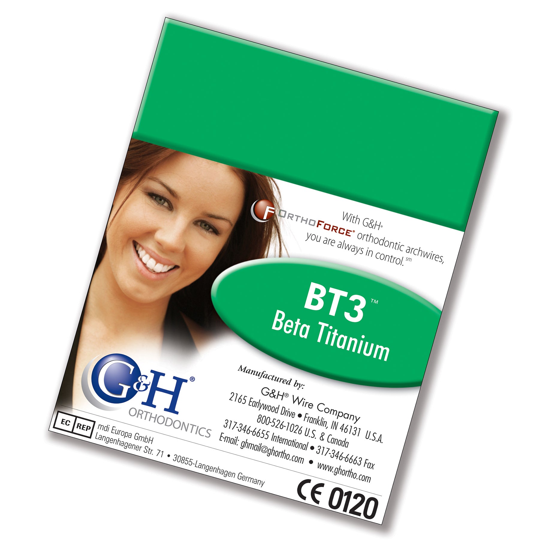 BT3 Beta Titanium Universal Lingual 175x175