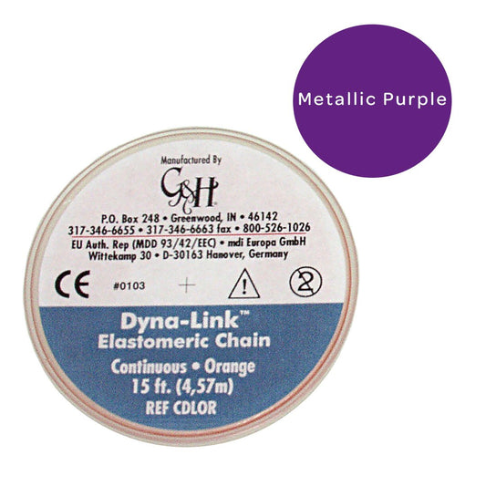Dyna-Link Chain Metallic Purple Short