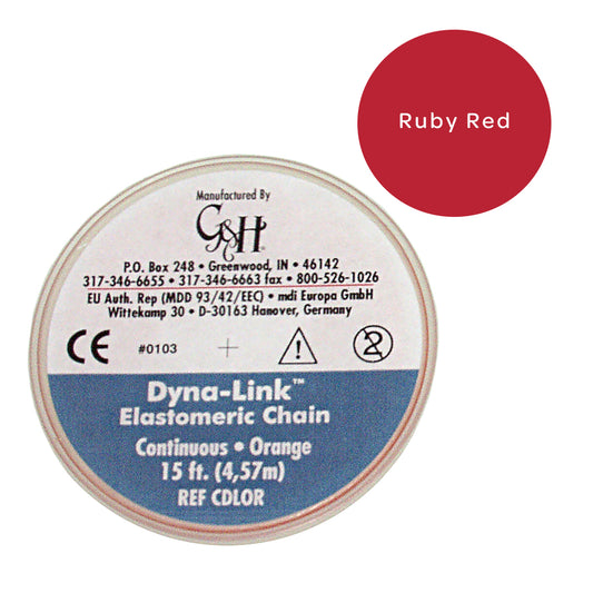 Dyna-Link Chain Ruby Red Long