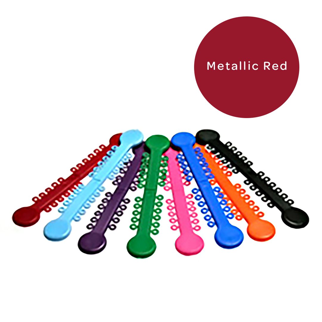 Versa-Tie Metallic Red
