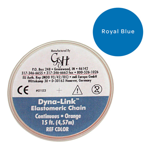 Dyna-Link Chain Royal Blue Continuous