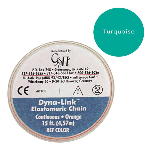 Dyna-Link Chain Turquoise Continuous