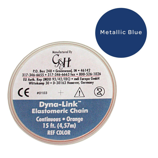 Dyna-Link Chain Metallic Blue Short