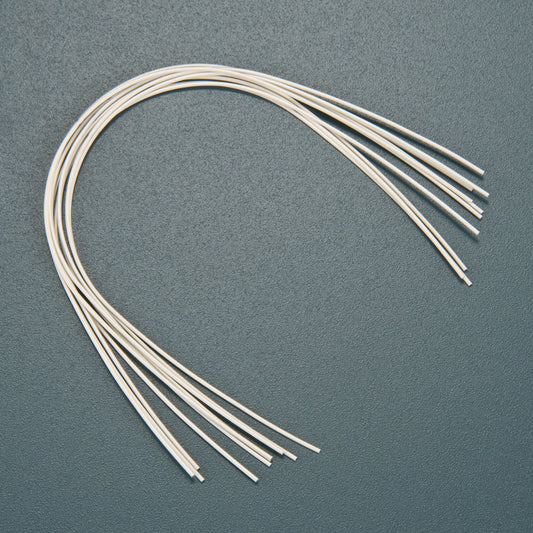 .018x.025 NiTi Tooth-Coloured Wires