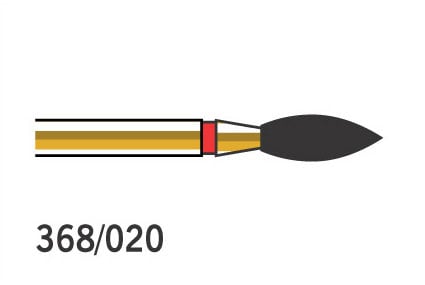 Diamond Burs Football FG 368 XF 020 5