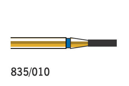 Diamond Burs Flat End Cylinder FG 835 ML 010 4