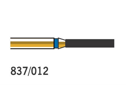 Diamond Burs Flat End Cylinder FG 837 ML 012 8