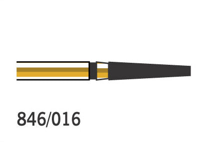 Diamond Burs Flat End Taper FG 846 MLX 016 7