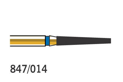 Diamond Burs Flat End Taper FG 847 ML 014 8