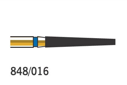 Diamond Burs Flat End Taper FG 848 ML 016 10