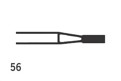 Jet TC Burs Straight Fissure FG 56 009