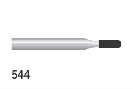 Diamond Burs Cylindrical Domed FG No. 544 544 Medium 138-010M (838)