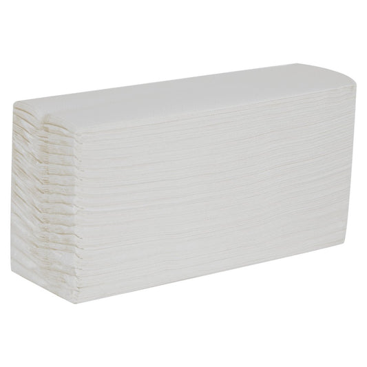 C-Fold Hand Towel 2 ply, White