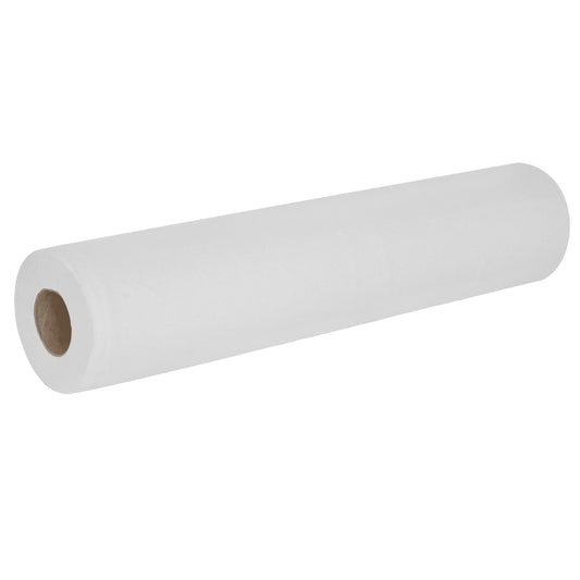Couch Roll White 20&quot; - 2-Ply - 40m
