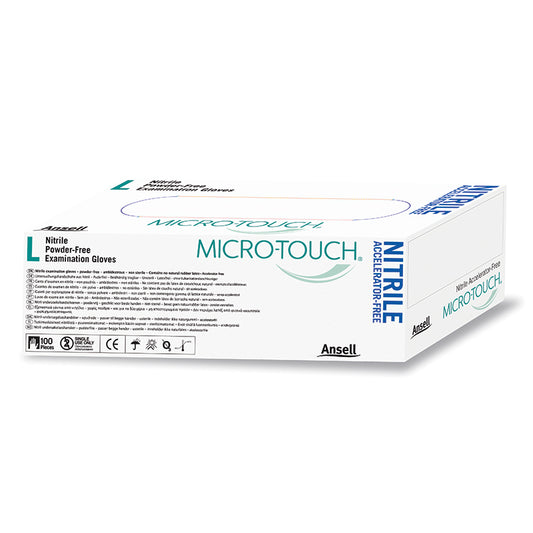 Micro-Touch Nitrile Accelerator-Free Examination Gloves Medium