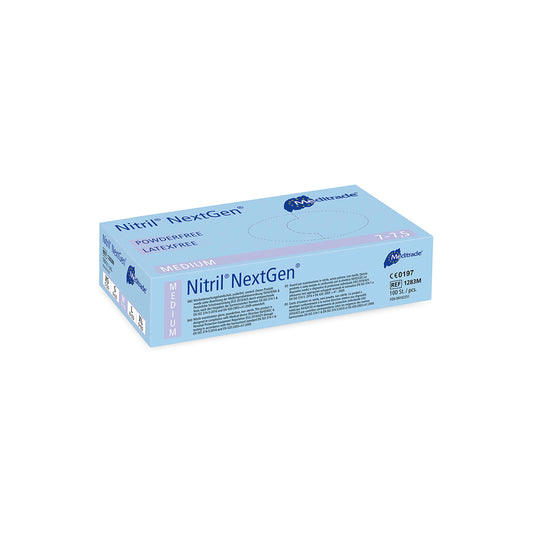 Nitril NextGen Nitrile Examination Gloves Blue Medium