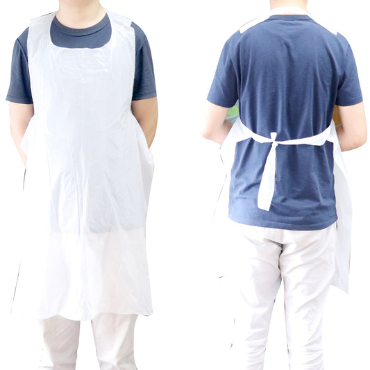 Apron, Polythene, on Roll, 686 x 1066mm (27&quot; x 42&quot;) 15.5 micron