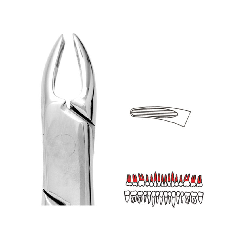 Forceps - Autoclavable 76N Small Upper Roots (Read)