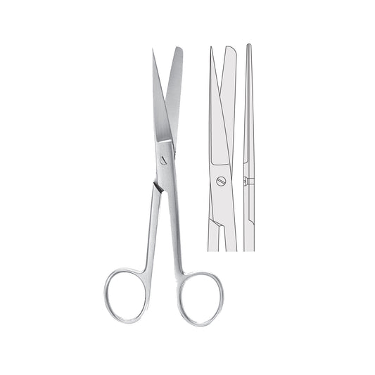 Scissors Dissecting 14.5cm Sharp/Blunt
