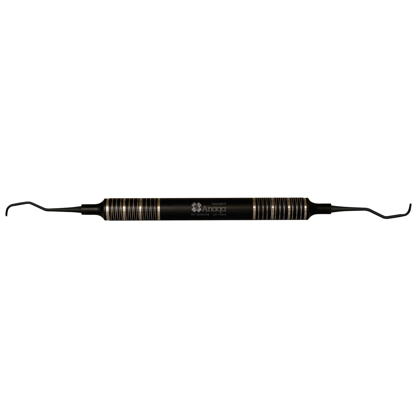 Gracey Curette 1/2 8mm handle Titanium Coating Black