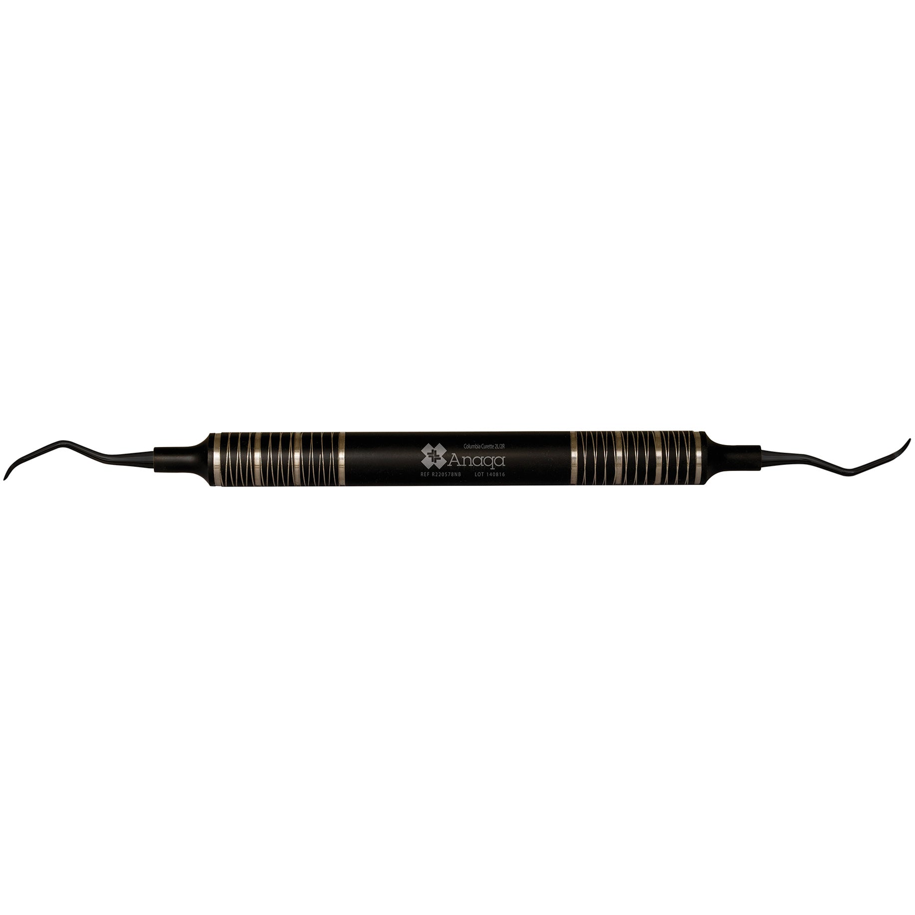 Columbia Curette 2L/2R 9.5mm handle Titanium Coating Black