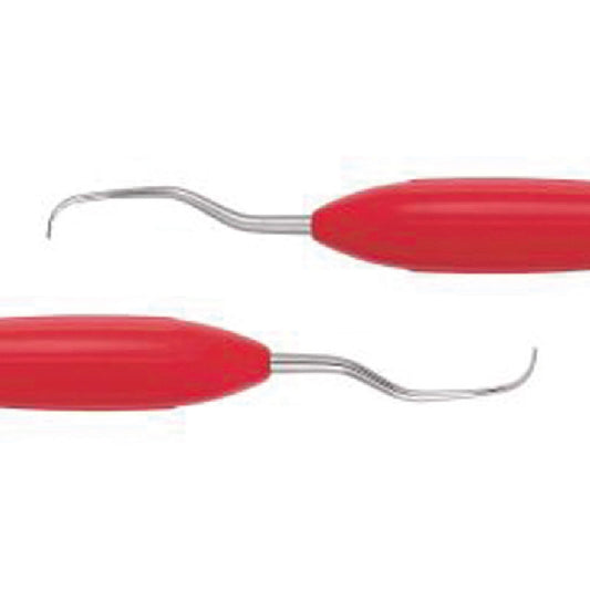 ErgoMax 1/2 Xsi Langer Curette LM281-282 (Red)