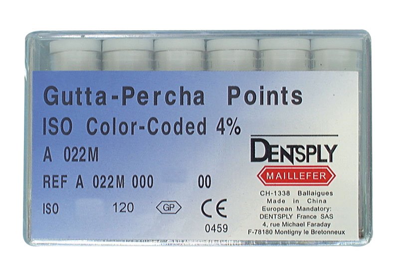 CC GT Gutta Percha Points .04 Taper Assorted 15-40