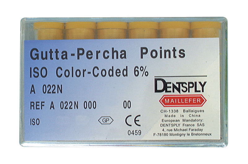 CC GT Gutta Percha Points .06 Taper Assorted 15-40