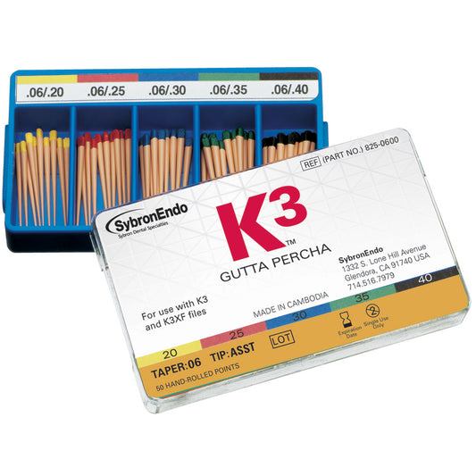 K3 Gutta Percha Points .04 20/40 Assorted