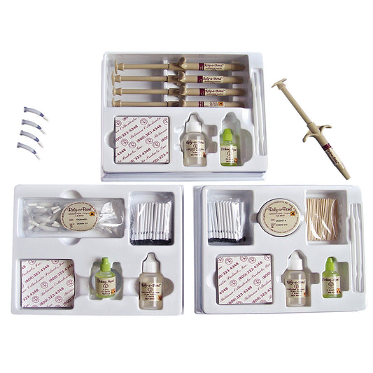 Rely-a-Bond Kit with Paste in Push Syringes with Fluoride