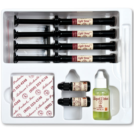 Light Bond Kit With Paste in Push Syringes Non-Fluoride