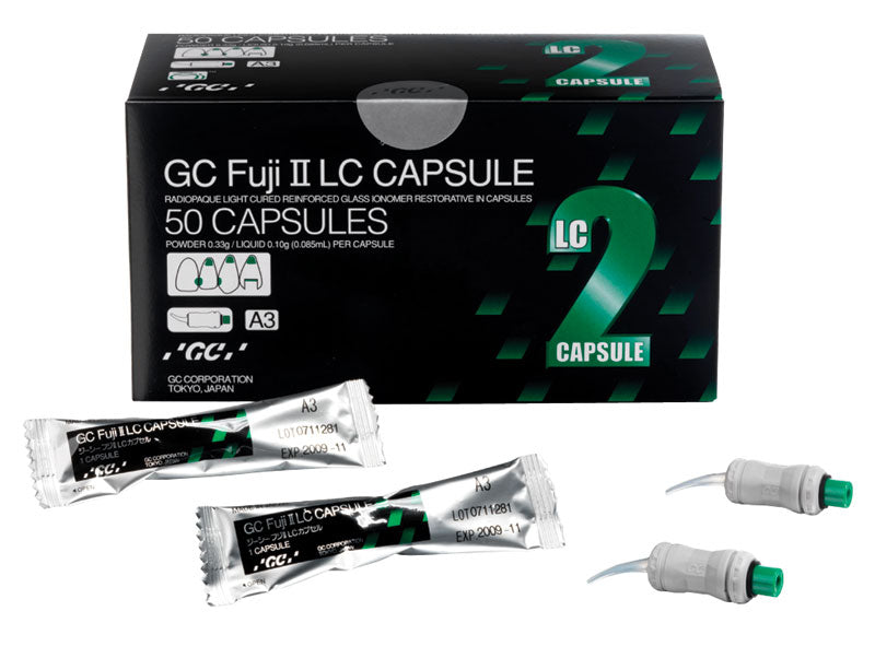 Fuji II LC Glass Ionomer Capsules Assorted