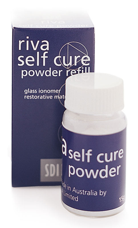 Riva Self Cure Glass Ionomer Powder Refills Regular Set A3