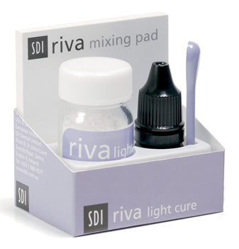 Riva Light Cure Glass Ionomer Powder / Liquid Kits A3