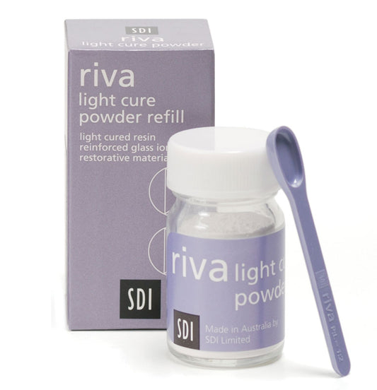 Riva Light Cure Glass Ionomer Powder Refills A3