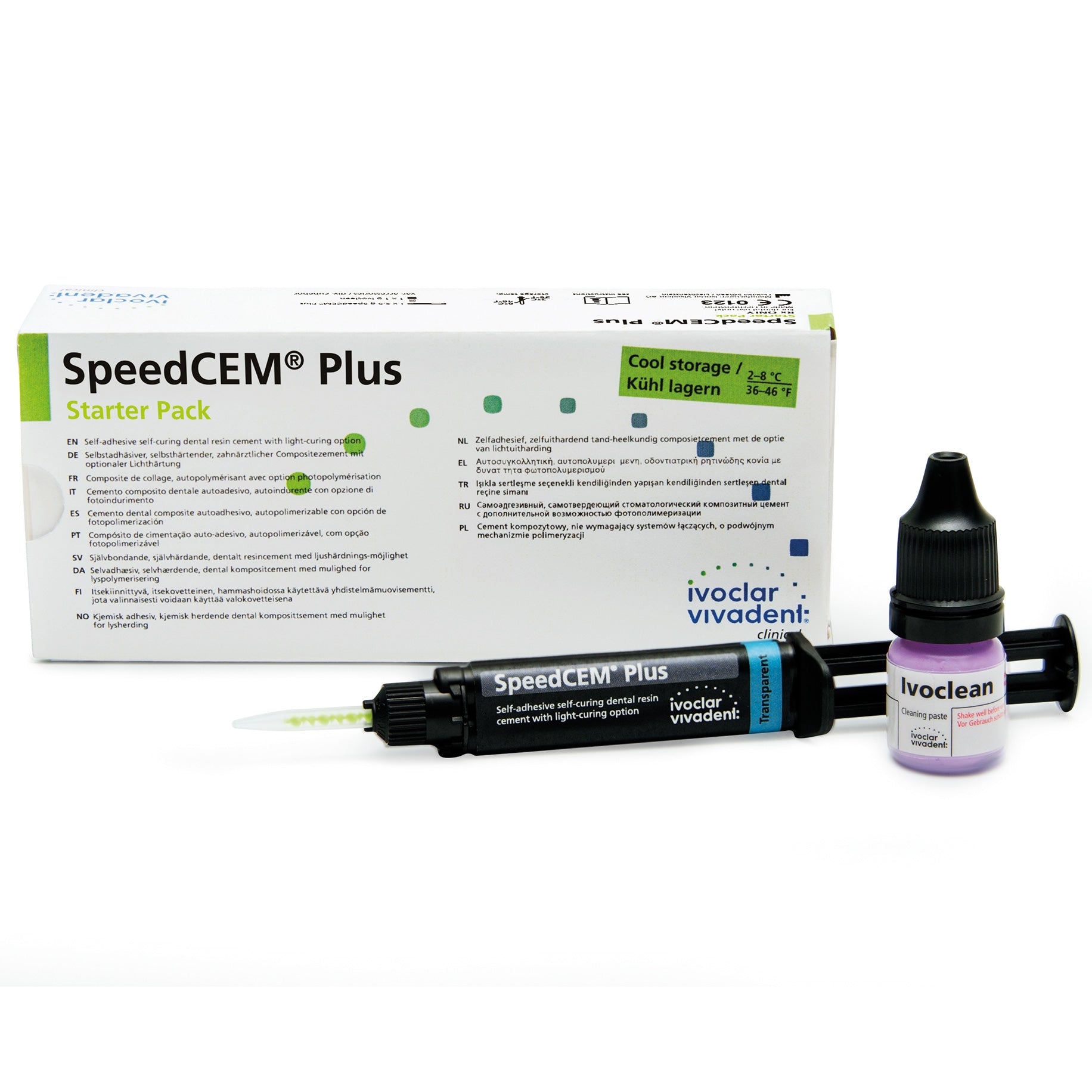 SpeedCEM Plus Starter Pack Transparent