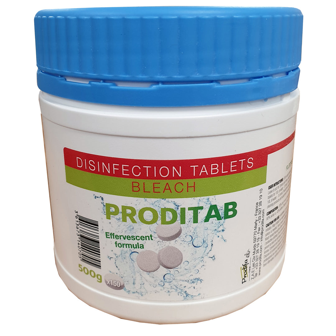 Proditab Disinfection Tablets - Bleach Effervescent formula