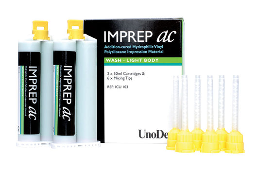 Imprep AC Impression Material Wash Normal Set - Light Body - Bright Green