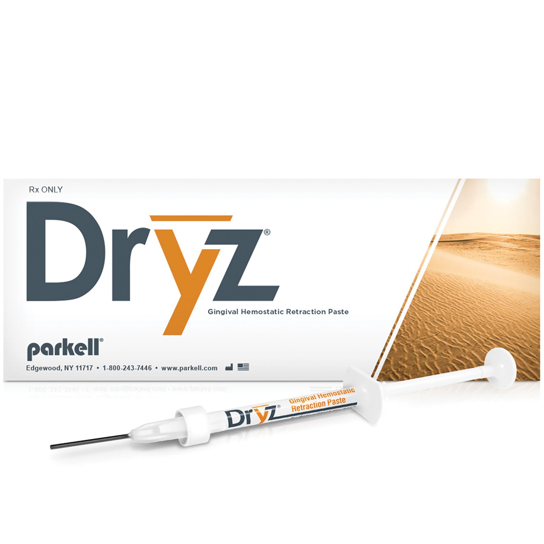 Dryz Syringe Hemostatic Retraction Paste (Green)