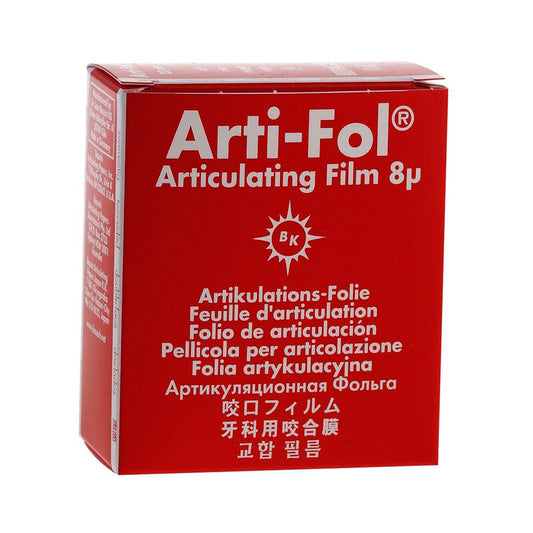 Arti-Fol Articulating Film Red 22mm 2-Sided BK 25 8µ