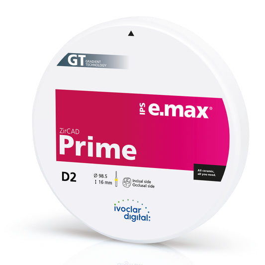 IPS e.max ZirCAD Prime D2 98.5-16/1